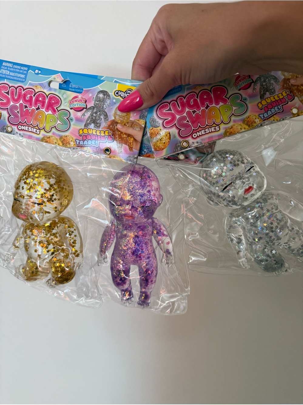 2 Luxury Edition + 1 Purple Sugar Swaps Babies